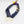 Raha Square Brass & Silk Necklace