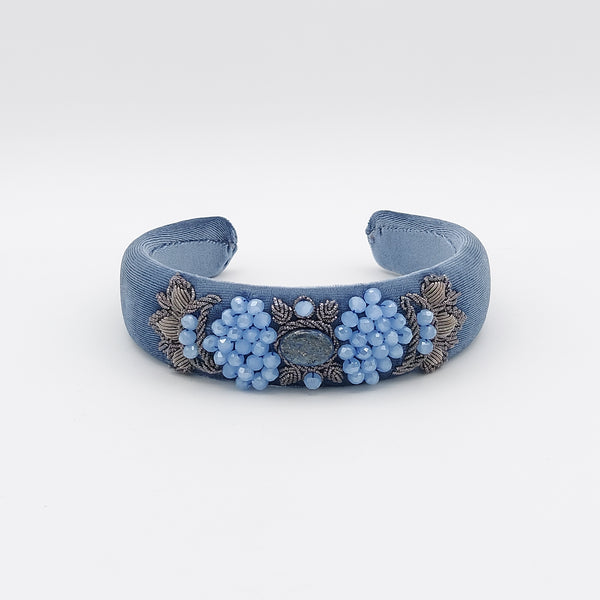 Light Blue Naazbanoo Hairband