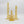 Apricot Glass Candle Holder