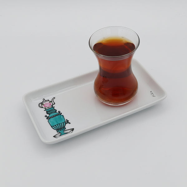 Samavar Saucer with Persian Tea Cup
