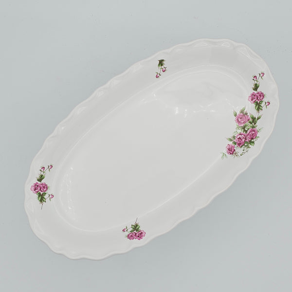 Golesorkhi Oval Plate with Turquoise Stand