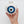 Evil Eye Ceramic Pomegranate with Gold Touches
