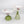 Golesorkhi Shallow Bowl With Olive Green Glass Stand