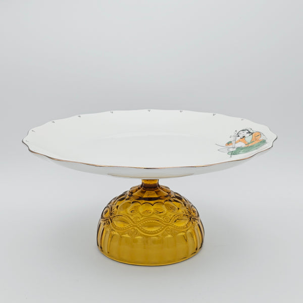 Hand Painted Qajar Lady with Kamancheh