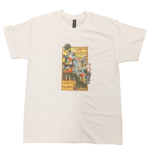 White Miniature Shahnameh Men’s T-Shirt