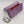 Violet Amood Clutch with Rose Quartz