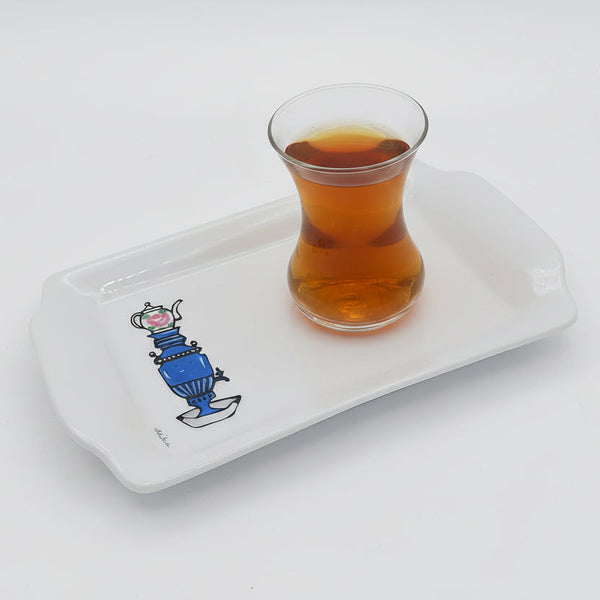 Samavar Tray with Persian Tea Cup