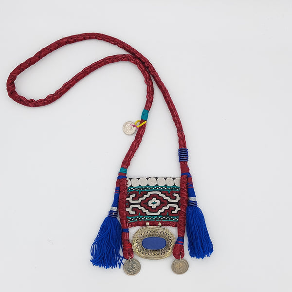 Parinaz Handmade Vintage Woven Necklace