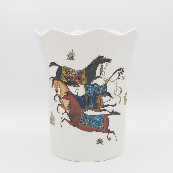 Torkaman Horses Vase