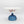 Golesorkhi Large Shallow Bowl With Short Blue Glass Stand