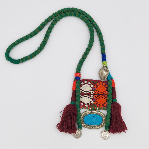 Tannaz Handmade Vintage Woven Necklace