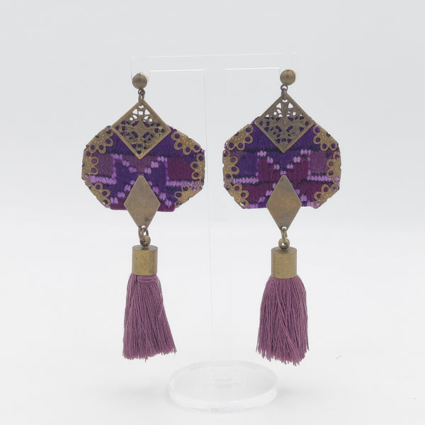 Handmade "Banafsheh" Balouchi Earrings