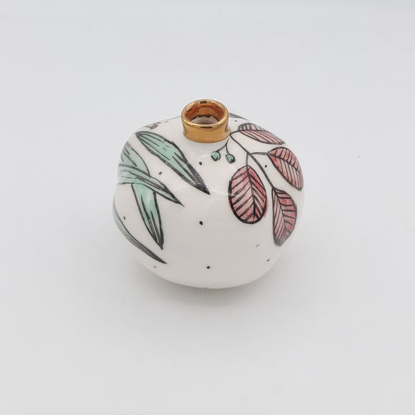 Decorative "Summer Bloom" Pomegranate Figurine