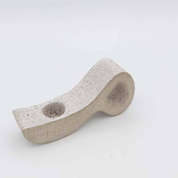 Ceramic Farsi Letters Candle Holder