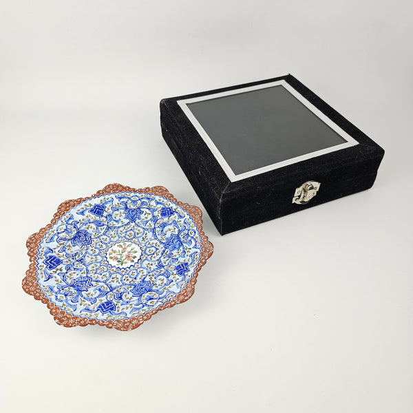 Minakari Hand Painted Wall Decorative Plate
