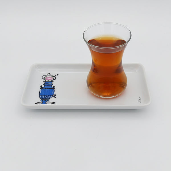 Samavar Saucer with Persian Tea Cup