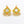 Hand Embroidery Earring with Pahlavi Coin