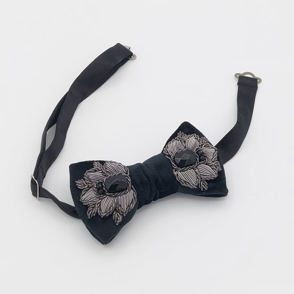 Black Nader Classic Bowtie with Onyx