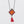 Handmade Balouchi Necklace with Red Tassel