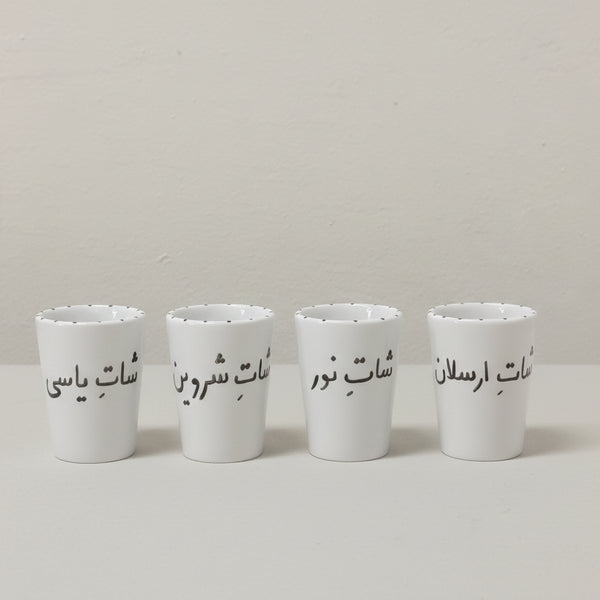 Customized Hand Painted Ceramic Shots