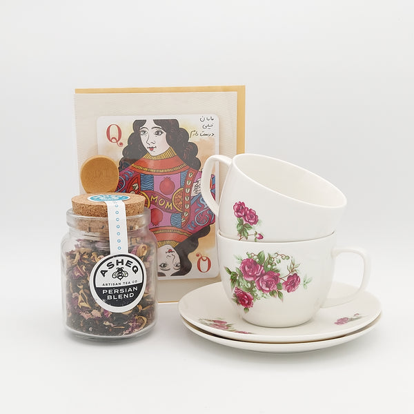 "Maman & Me" Tea Set