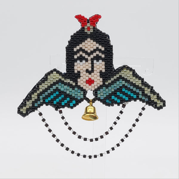 Qajar Angel Bead Brooch