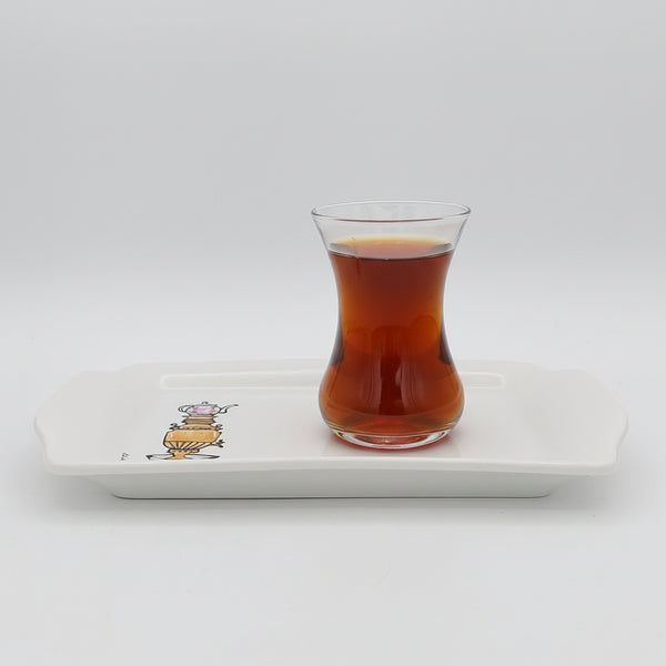 Samavar Tray with Persian Tea Cup