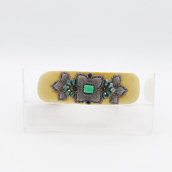 Yellow Naazbanoo Hairband