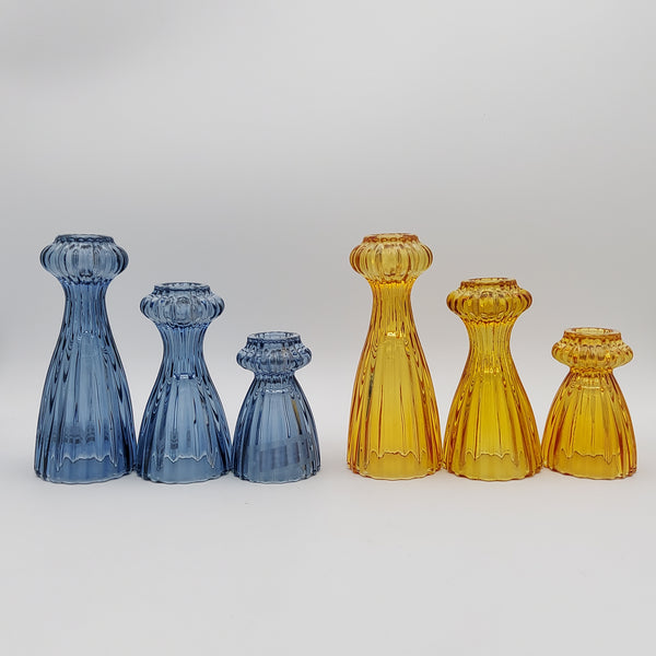 Ornate Glass Candle Holder