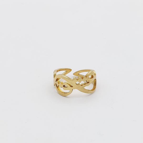 Infinity Eshgh Brass Ring