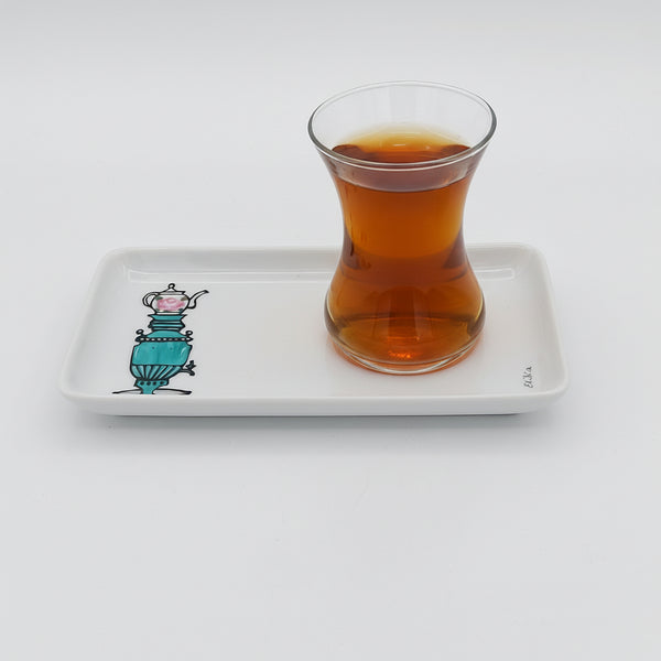 Samavar Saucer with Persian Tea Cup
