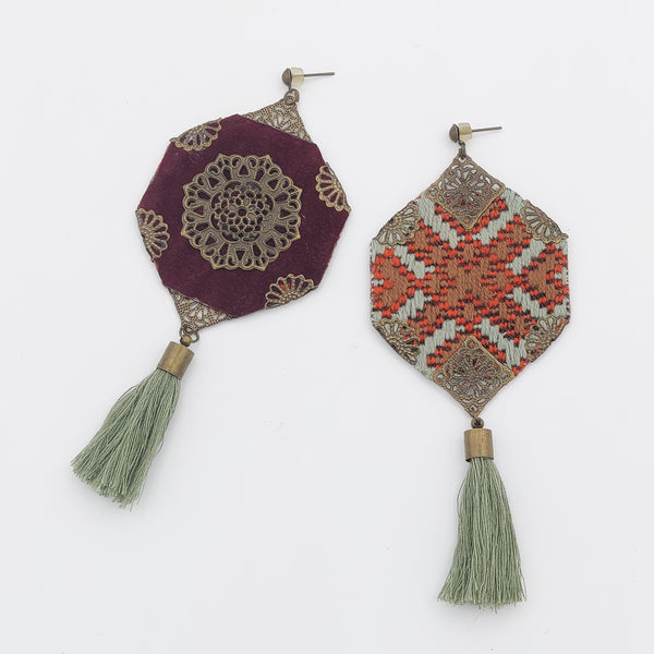 Handmade "Dashti" Balouchi Earrings