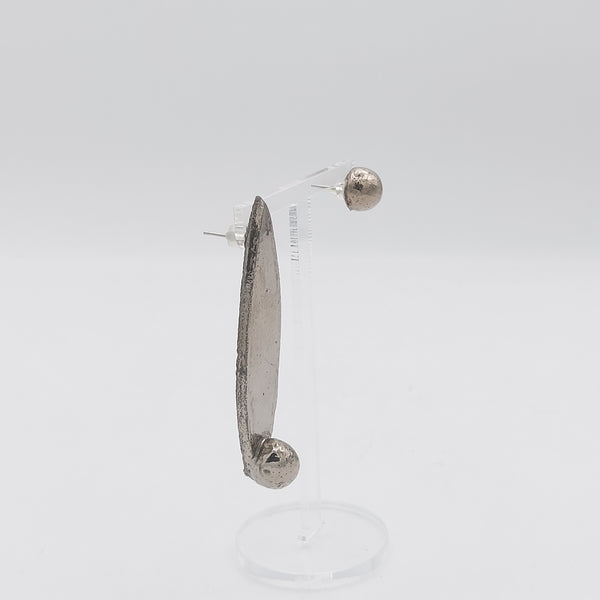 Asymmetrical Ceramic Earrings