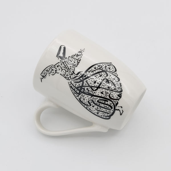 Black Whirling Darvish Mug