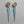 Septum-Khatam Brass-Blue Patina Earring