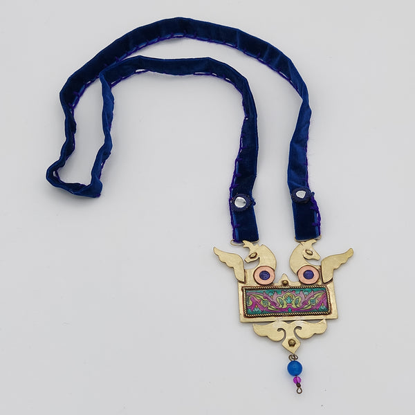 Persian Garden Guardians Necklace