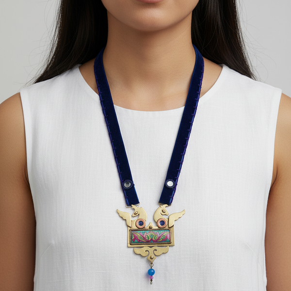 Persian Garden Guardians Necklace