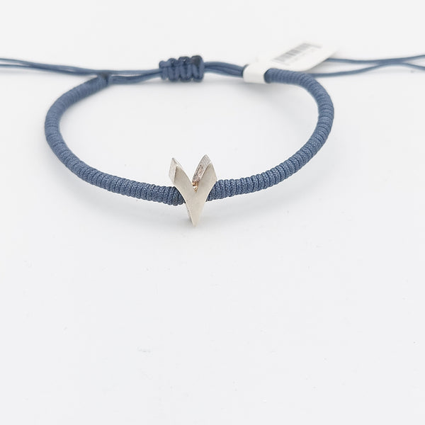 Farsi letter Adjustable Silver Bracelet