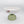 Golesorkhi Shallow Bowl With Olive Green Glass Stand