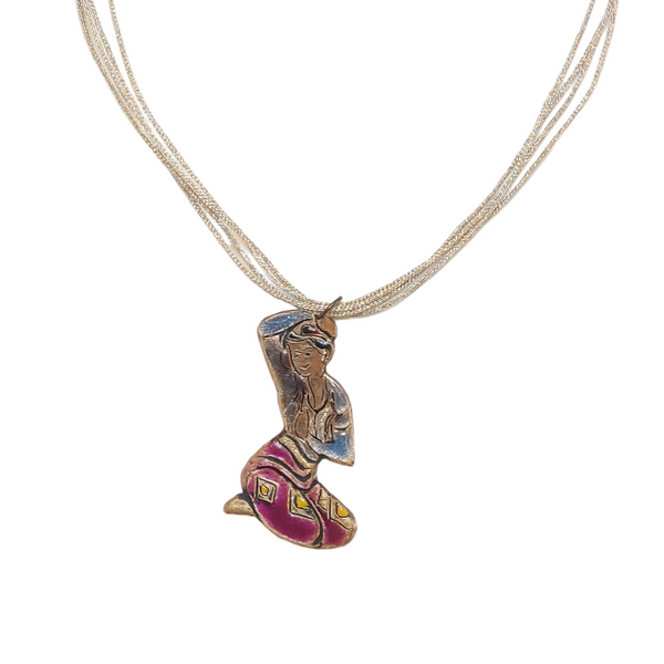 Sar be Gariban Bronze Necklace