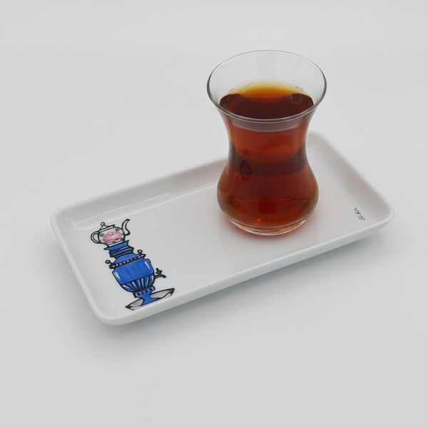 Samavar Saucer with Persian Tea Cup