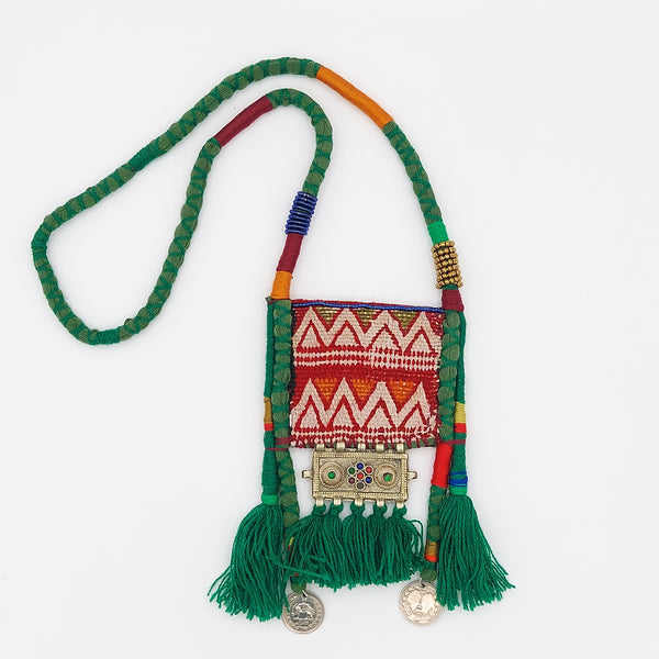 Sarvenaz Handmade Vintage Woven Necklace