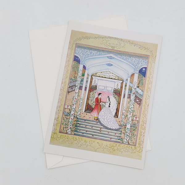Persian Wedding / Bridal Chamber Greeting Card