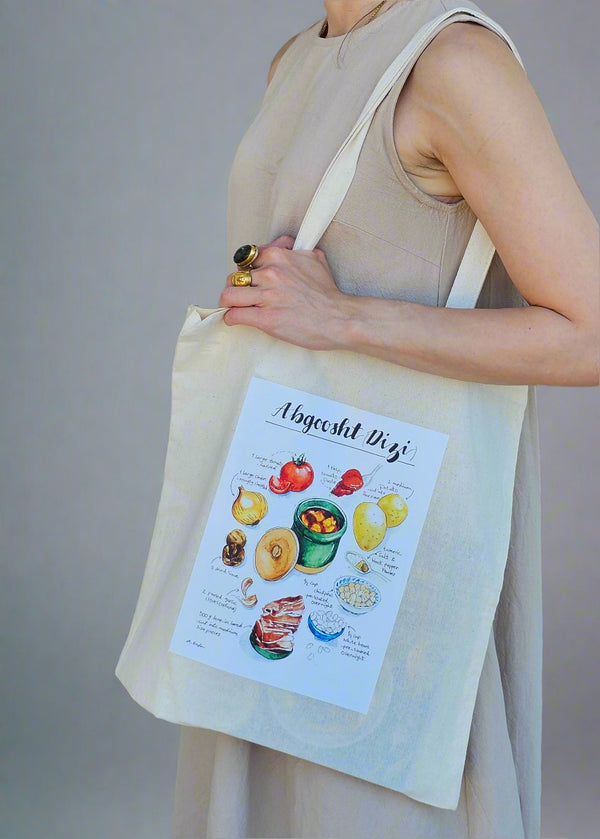 Abgousht Dizi Recipe Tote Bag