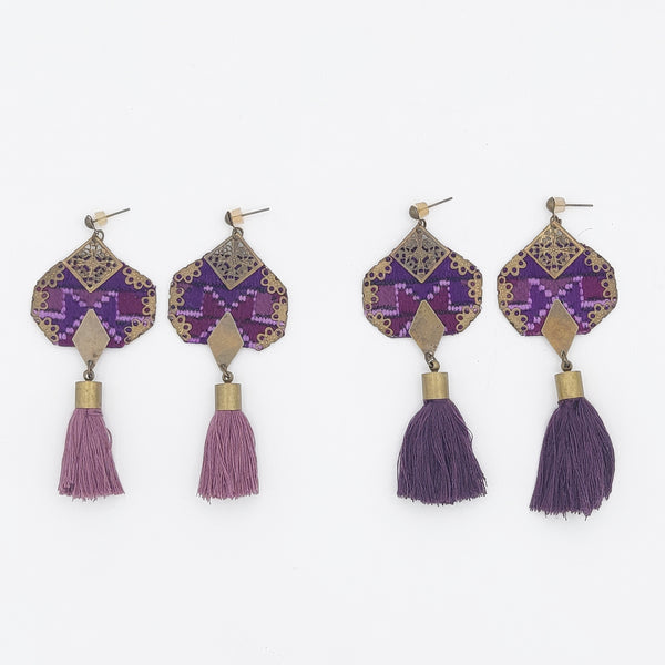 Handmade "Banafsheh" Balouchi Earrings
