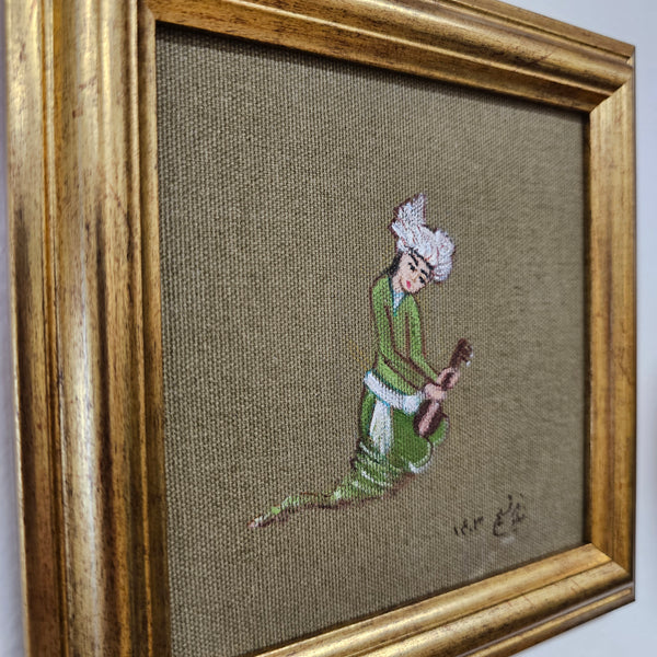 Sufi In Song Painting on Fabric