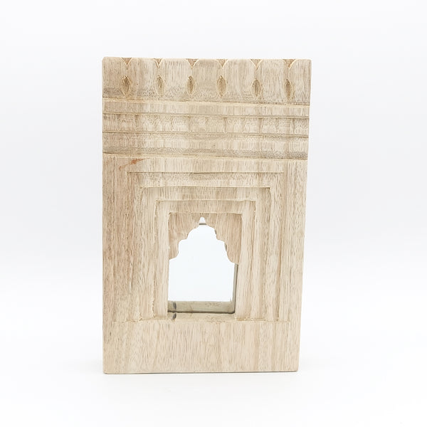 Handmade Vintage Wooden Mirror