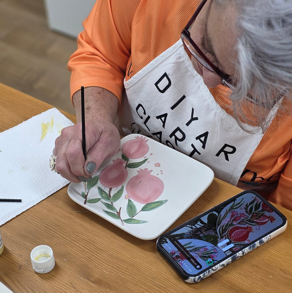 Pottery Painting ( Paint your own unpainted ceramic pieces)