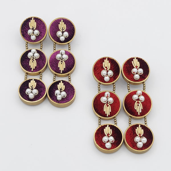 Vintage-Inspired Earrings (Medium)