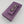 Violet Amood Clutch with Rose Quartz